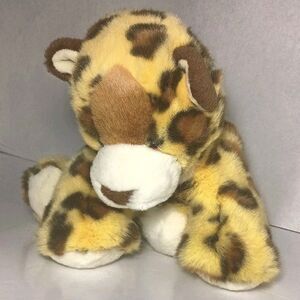 Vintage Animal Alley Cheetah Leopard Plush 14" Stuffed Jaguar Toys “R” Us 2001